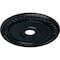 Ekena Millwork Wreath Ceiling Medallion (Fits Canopies up to 6"), 21 1/8"OD x 3 5/8"ID x 7/8"P, Night Shade CM21WRNSF - alternate 4
